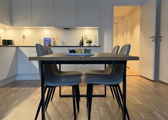 Apartament Oceanfront Stay, Large Balcony And Rooftop Access Bergen